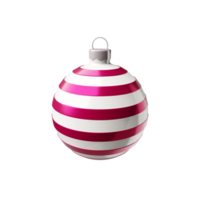 New Year's 3-D ball on the Christmas tree png