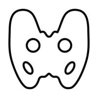 Parathyroid Hormone icon line illustration vector