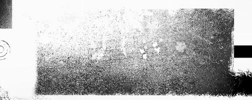 Abstract grunge texture with a fading effect in black and white, featuring a high-contrast speckled design, ideal for creative projects. photo