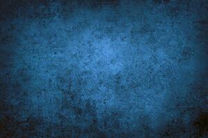 Dark blue grunge texture background ideal for web design, digital art, or print projects. photo