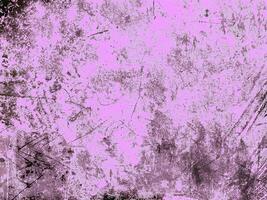 Abstract grunge texture with pink and black tones, distressed surface pattern photo