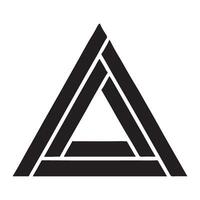 Abstract Triangle Design Element Illustration vector
