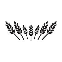 Wheat Stalks Arrangement Illustration vector