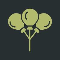 Balloons Icon Design vector