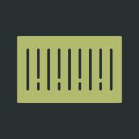 Barcode Label Icon Design vector