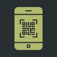 Scanning App Icon Design vector