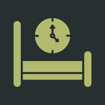 Bedtime Routine Icon Design vector