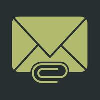 Attachments Icon Design vector