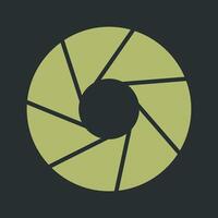 Aperture Artifacts Icon Design vector