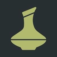 Wine Decanter Icon Design vector
