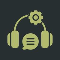 Technical Support Icon Design vector