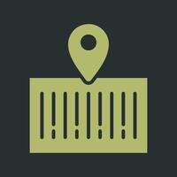 Barcode Tracking Icon Design vector