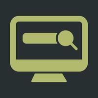 Search Engine Icon Design vector