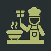 Cooking Together Icon Design vector