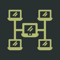 Connection Icon Design vector
