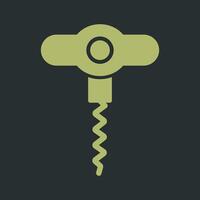 Wine Opener Icon Design vector