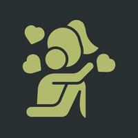 Hug Icon Design vector