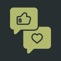 User Feedback Icon Design vector