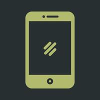 Mobile Icon Design vector