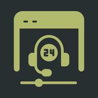 Support Forum Icon Design vector