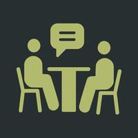 News Interview Icon Design vector