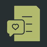 Feedback Form Icon Design vector