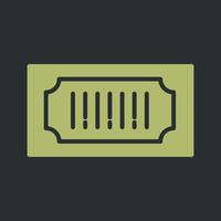 Barcode Price Icon Design vector