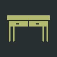 Table Icon Design vector