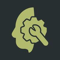 Problem Resolution Icon Design vector
