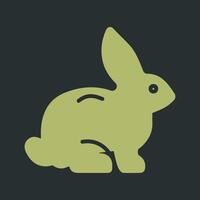 Rabbit Icon Design vector