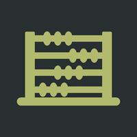 Abacus Icon Design vector