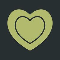 Heart Icon Design vector