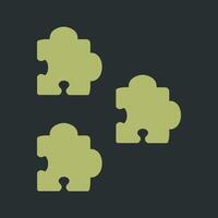 Puzzle Icon Design vector
