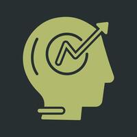 Marketing Strategy Icon Design vector
