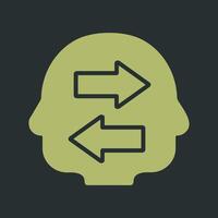 Knowledge Sharing Icon Design vector