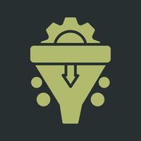 Conversion Rate Icon Design vector