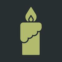 Candles Icon Design vector