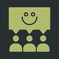 Employee Satisfaction Icon Design vector