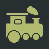 Train Icon Design vector