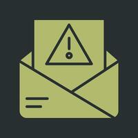 Spam Filter Icon Design vector