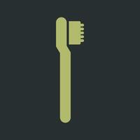 Tiny Toothbrush Icon Design vector