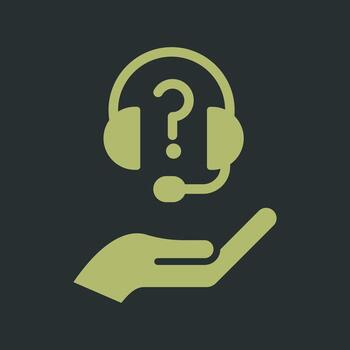 ayuda recursos icono diseño vector