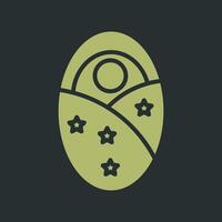 Swaddle Time Icon Design vector