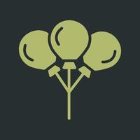 Balloons Icon Design vector