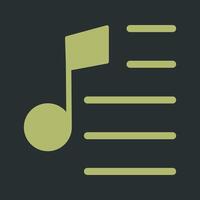 Party Playlist Icon Design vector