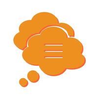 Message Bubble Icon Design vector