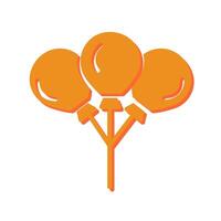 Balloons Icon Design vector