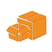 Box Icon Design vector