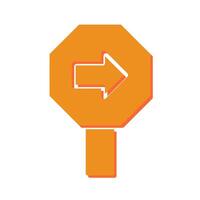 Right Arrow Icon Design vector