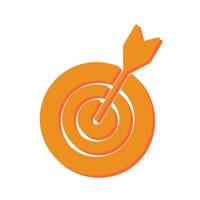 Goal Icon Design vector